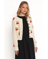 Petal and Pup Women's Trudie Cherry Cardigan