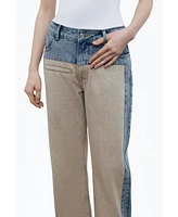 Nocturne Women's Washed High Waist Jeans