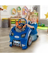 Theo Klein Bosch Car Service Station Premium Toys with Durable Plastic Material, Repairable Parts and Tools Included for Kids Ages 3 and Up