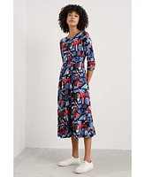 Seasalt Cornwall Women's 3/4 Wild Bouquet Dress