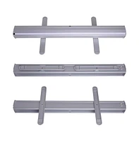 Yescom Aluminum 33x79" Retractable Roll Up Banner Stand Led Light Kit with Bag Trade Show Display