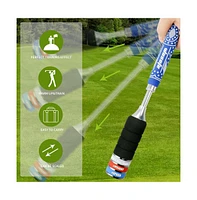 Wosofe Golf Swing Trainer Automatic Spring Retraction Anti-Slip Grip Speed Weight Configuration Accessories Aid Correction Strength Grip Sound Rhythm