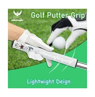 Wosofe Golf Putter Grip Lightweight and Comfortable Advanced Texture Control and High-feedback Golf Putter Grip Stroke Enhancement Soft & Tacky Superi