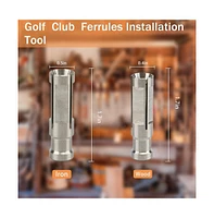 Wosofe Golf Club Regrip Vise Tool Golf Club Gripping Station Quick Shaft Clamp Grip replacement tool package Rubber Non-Slip Manual Handle Easy to Ins
