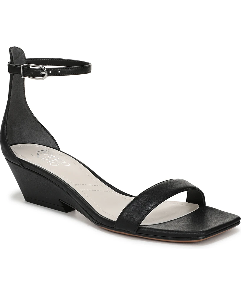 Franco Sarto Women's Sadie Open Square Toe Strappy Dress Sandals