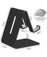 Besign Cell Phone Stand for Desk Holder Dock Cradle iPhone 15 14 13 12 11 Pro Max X Xr 8 Plus 7 6, Tablet(4-10in)