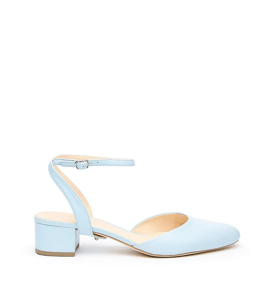 Alterre Women's Agate Blue Marilyn Customizable Slides