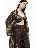 Nocturne Women's Flowing Lightweight Kimono