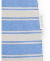 Purebaby Baby Boys Striped Polo Growsuit
