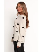 Petal and Pup Women's Voss Bow Knit Sweater