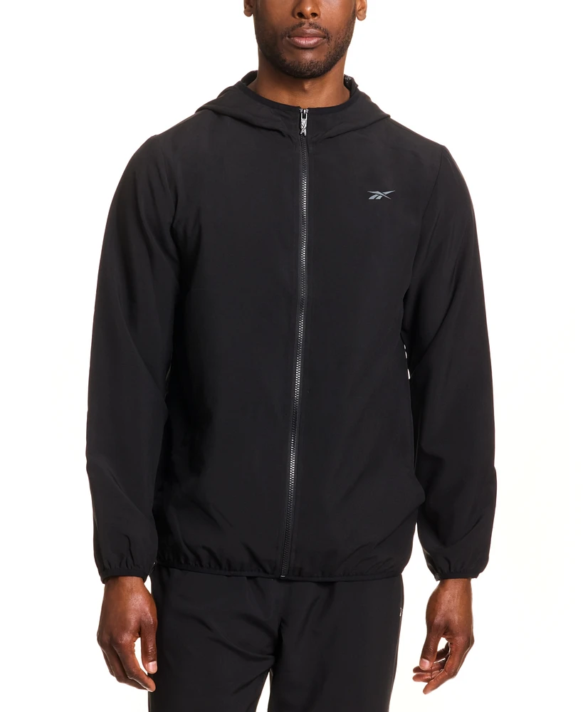 Reebok Men's Woven Logo Jacket