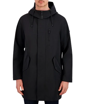 Vince Camuto Men's Luxe Twill Duffle Transitional Coat
