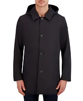 Vince Camuto Men's Rain Tek Transitional Coat With Removable Hood