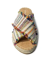 Minnetonka Women's Pepper Crossband Sandals