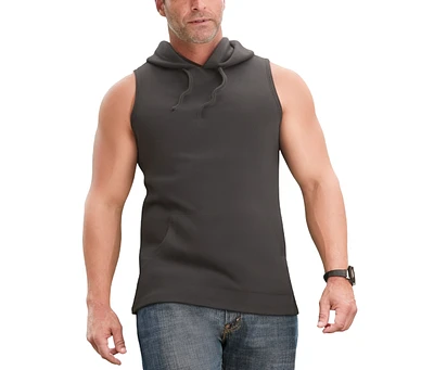 KingSize Big & Tall Lightweight Muscle Hoodie Tee