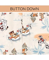 Paw Patrol Boys Matching Family Hawaiian Button Down Dress Shirt