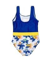 Pokemon Girls Pikachu Upf 50+ One Piece Bathing Suit