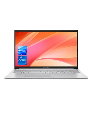 Asus Vivobook 17 17.3" Daily Traditional Laptop Intel Core i7 1355U 8GB Ram Intel Uhd Graphics 1TB Ssd Storage Windows 11 Home Fhd 60Hz - Silver