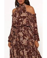 Petal and Pup Women's Hilary Pleated Maxi Dress