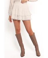 Petal and Pup Women's Charpelle Tiered Ruffle Mini Skirt