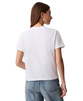 Calvin Klein Jeans Women's Archive Logo Cotton Crewneck T-Shirt