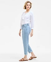 Style & Co Women's High Stretch Mid-Rise Girlfriend Jeans, Exclusively at Macy's