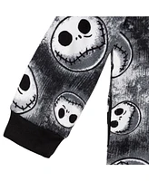 Nightmare Before Christmas Toddler Boys Disney Jack Skellington Fleece Zip Up Hoodie