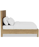 Davie King Leather Bed, Created for Macy's