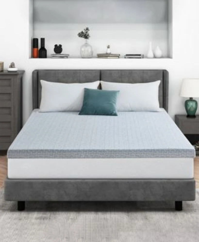 Unikome Ultra Soft Memory Foam Quilted Down Alternative Mattress Topper
