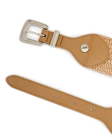 Steve Madden Woven Stretch Buckle Belt