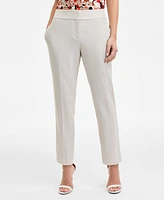 Kasper Women's Stretch Crepe Slim-Leg Pants, Regular & Petite