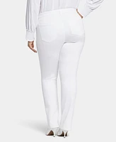 Nydj Plus Marilyn Straight Jeans