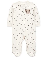 Carter's Baby Boys Tiger 2-Way-Zipper Cotton Sleep and Play Footed Coverall
