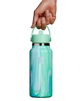 Hydro Flask Jelly Wide Flex Straw Water Bottle with Cap, 32 oz.