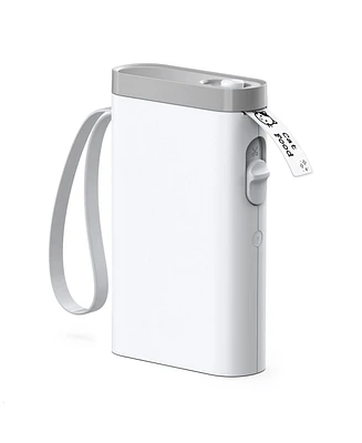 P21-a Label Maker Machine with Tape, Label Printer Thermal Mini Label Makers with Built-in Cutter and Multiple Templates, Portable Printers for School