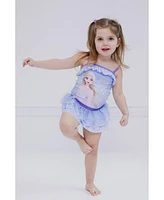 Frozen Girls Moana Princess Upf 50+ Tankini Top and Swim Skirt