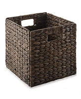 Casafield 10.5" x 10.5" Water Hyacinth Storage Baskets