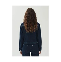 Alohas Women's Sand Indigo Denim Jacket