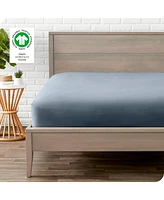 Bare Home Organic Cotton Sateen Fitted Sheet
