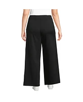 Lands' End Plus Active Hi Impact High Rise Wide Leg Pants