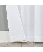Generation Emma Bow Valance Semi-Sheer Rod Pocket Curtain Panel