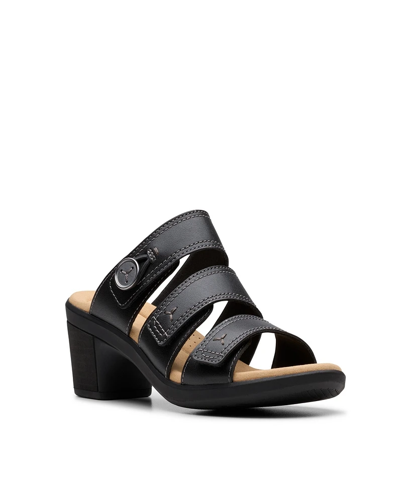 Clarks Collection Women's Emily2 Adella Block Heel Sandals
