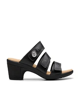 Clarks Collection Women's Emily2 Adella Block Heel Sandals