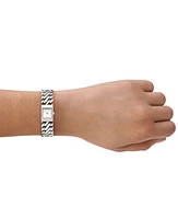 Michael Kors Women's Darrington Silver-Tone Stainless Steel Watch, 14mm