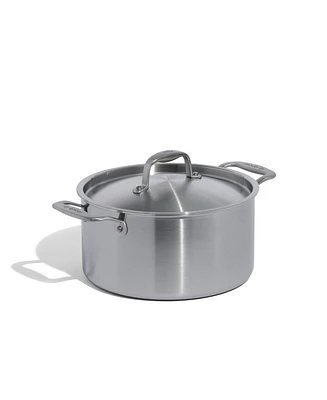 Made In Stainless Steel Clad -Quart Stock Pot with Lid
