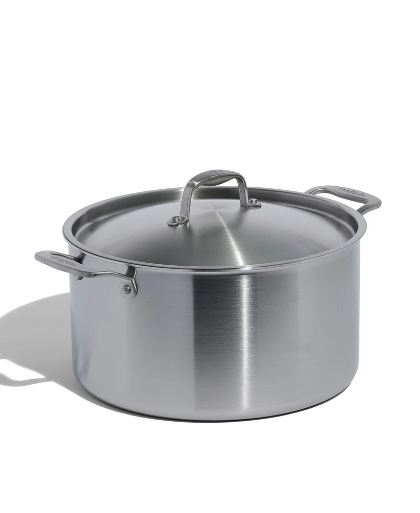 Made In Stainless Steel Clad 12-Quart Stock Pot with Lid
