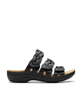 Clarks Collection Women's Laurieann Rio Slip-On Flat Sandals
