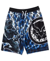 Avengers Little Boys Spider-Man Captain America Hulk Iron Man Pullover Rash Guard & Swim Trunks Outfit Set to
