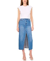 Vince Camuto Women's Crochet-Trim Top