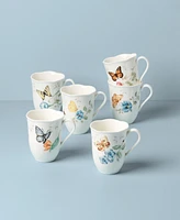 Lenox Butterfly Meadow Mugs, Set of 6
